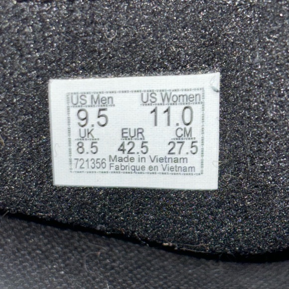 Vans Old Skool Low-Top Black Suede Mens Size 9.5 Womens Size 11 - Picture 3 of 11